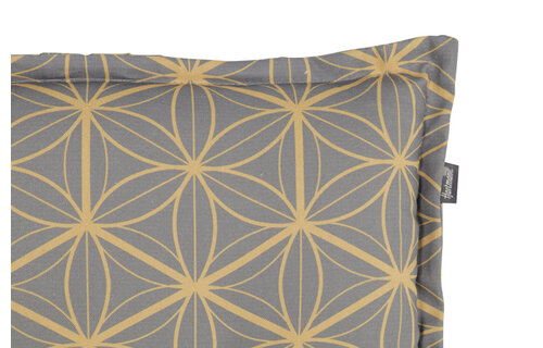 Tuinstoelkussen hoog 50x123cm (Maud Yellow)