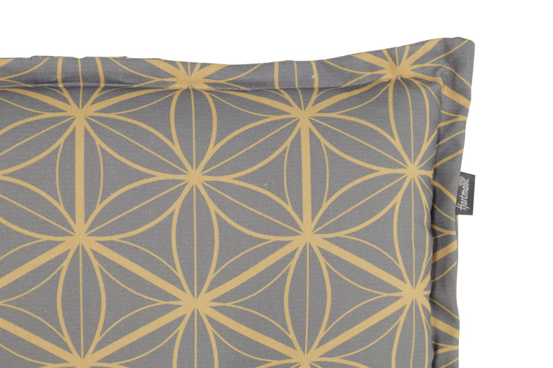 Tuinstoelkussen hoog 50x123cm (Maud Yellow)