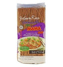Brown Rice Vermicelli  200 Gr.  Mama