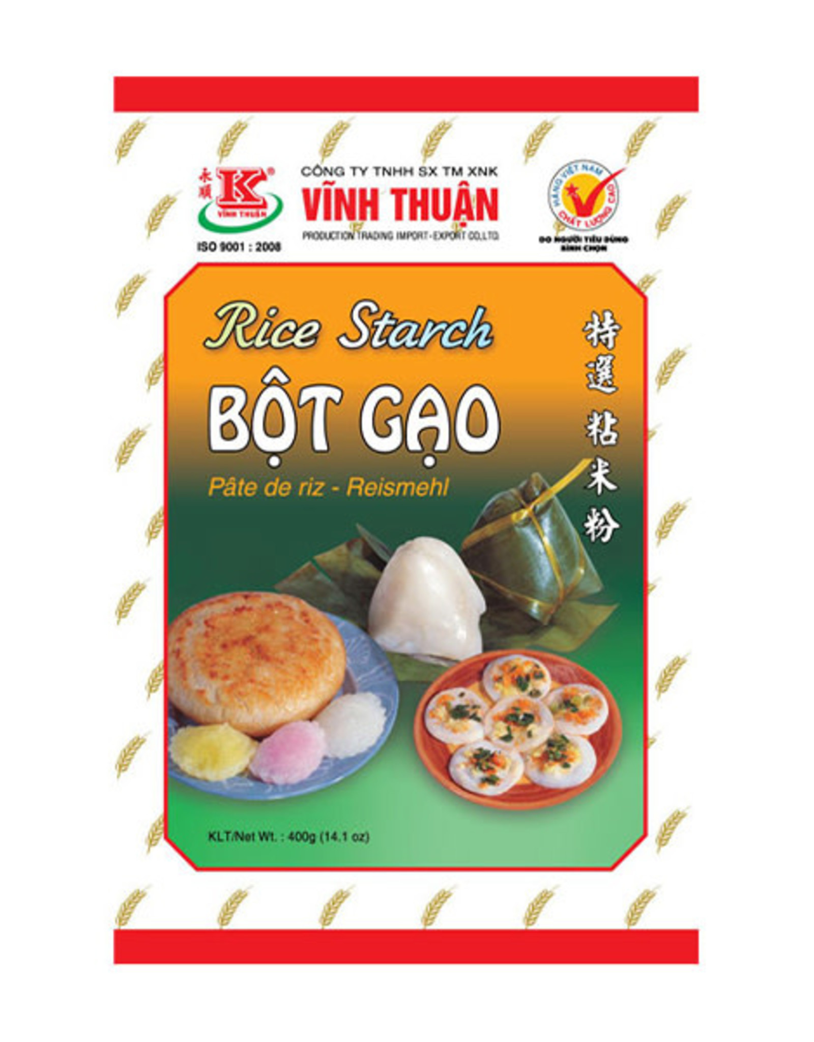 Vinh Thuan Vt Rice Flour 400Gr