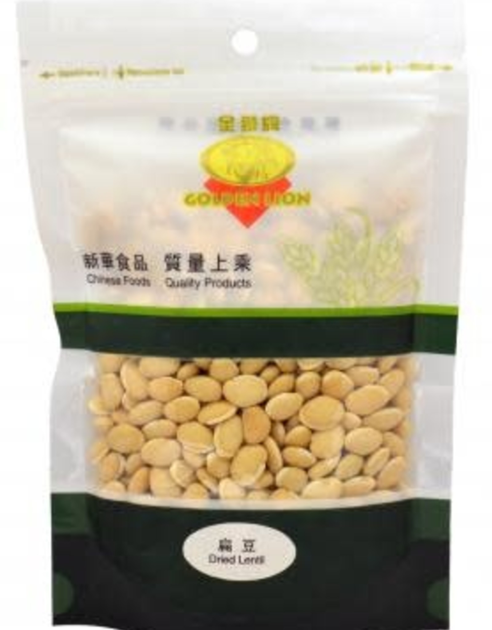 GOLDEN LION Dried Lentil Golden Lion 250Gr