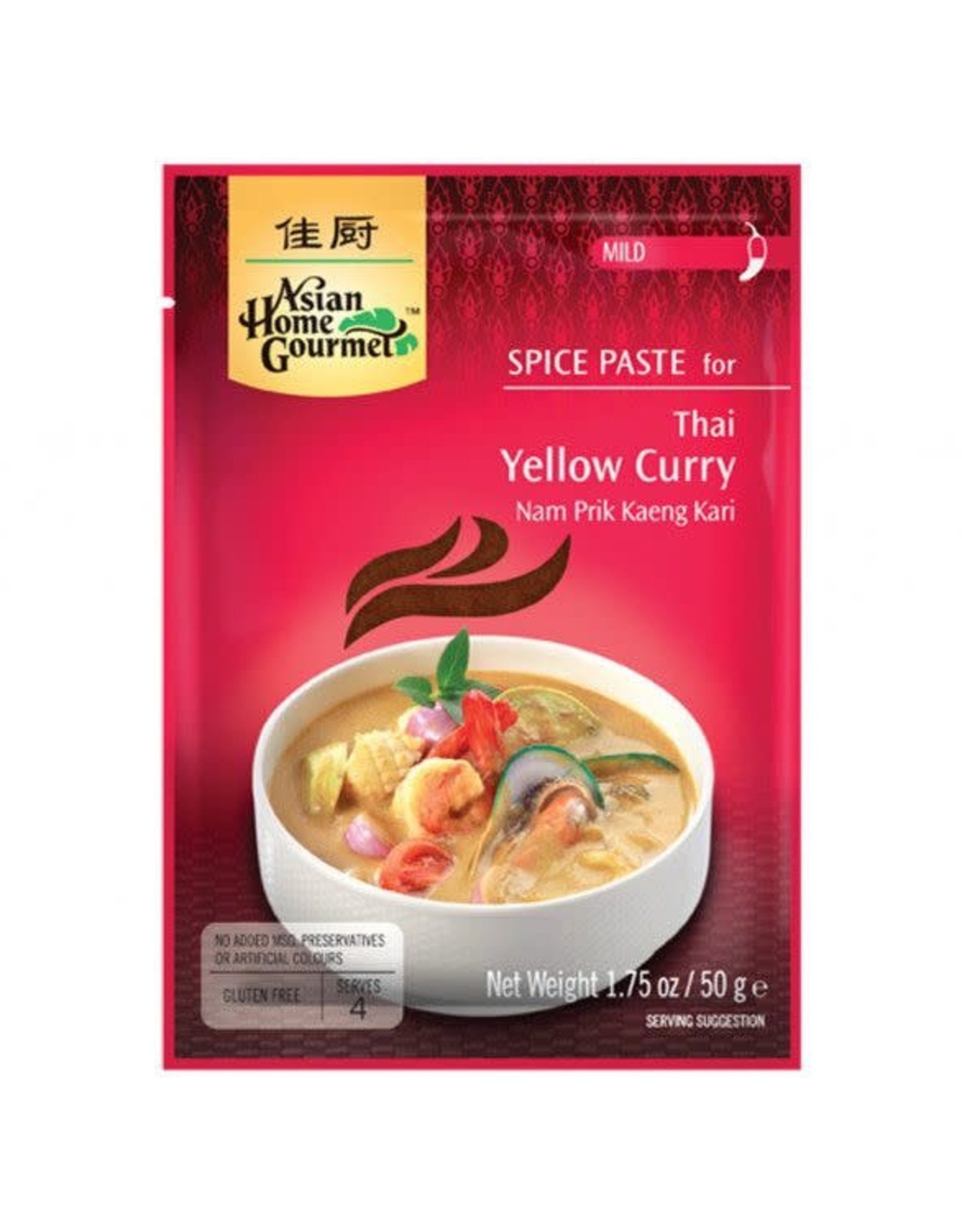 AHG Kruidenpasta Thaise gele curry AHG 50g