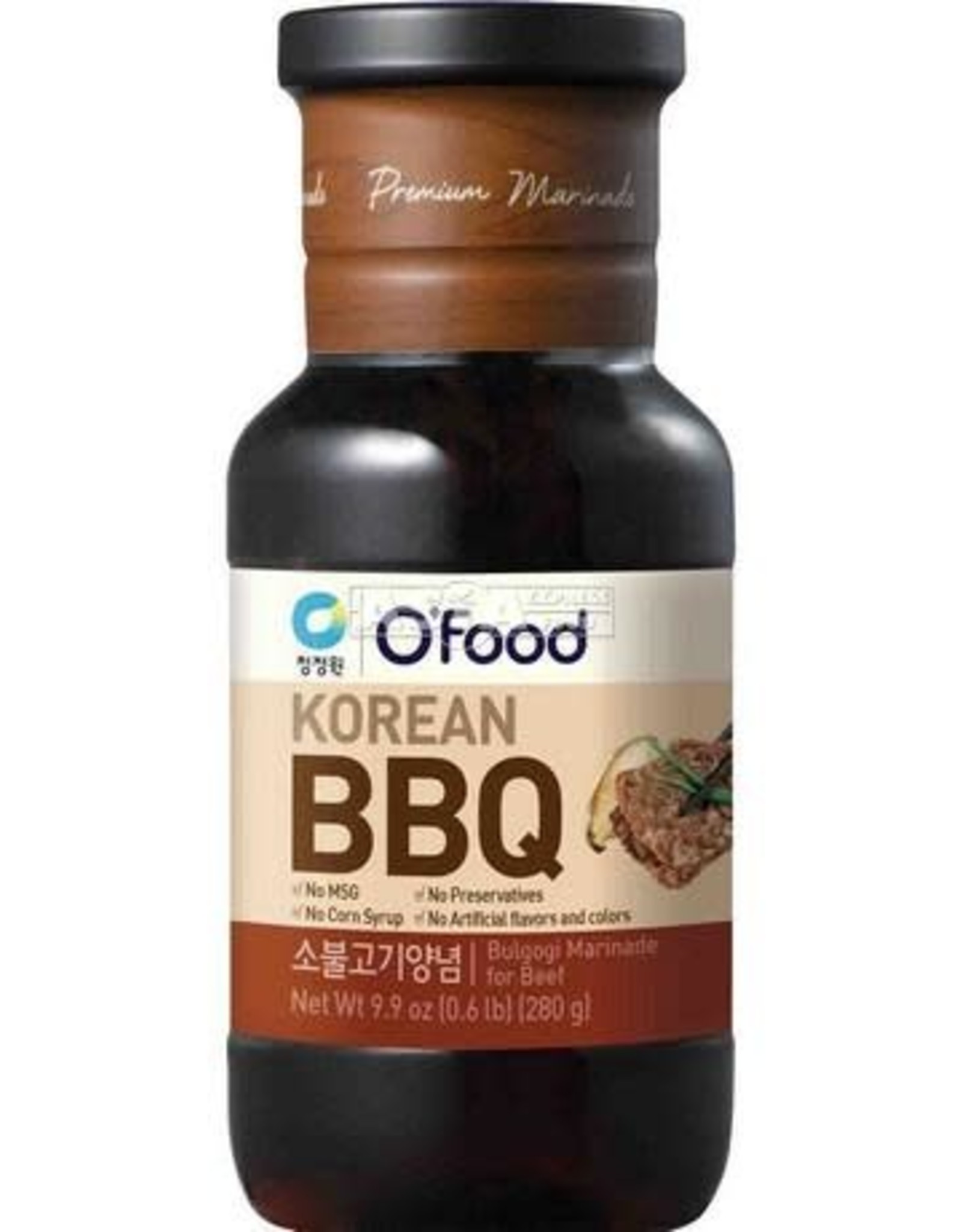 Koreaanse BBQ Bulgogi Marinade Rundvlees 280 GR O'FOOD