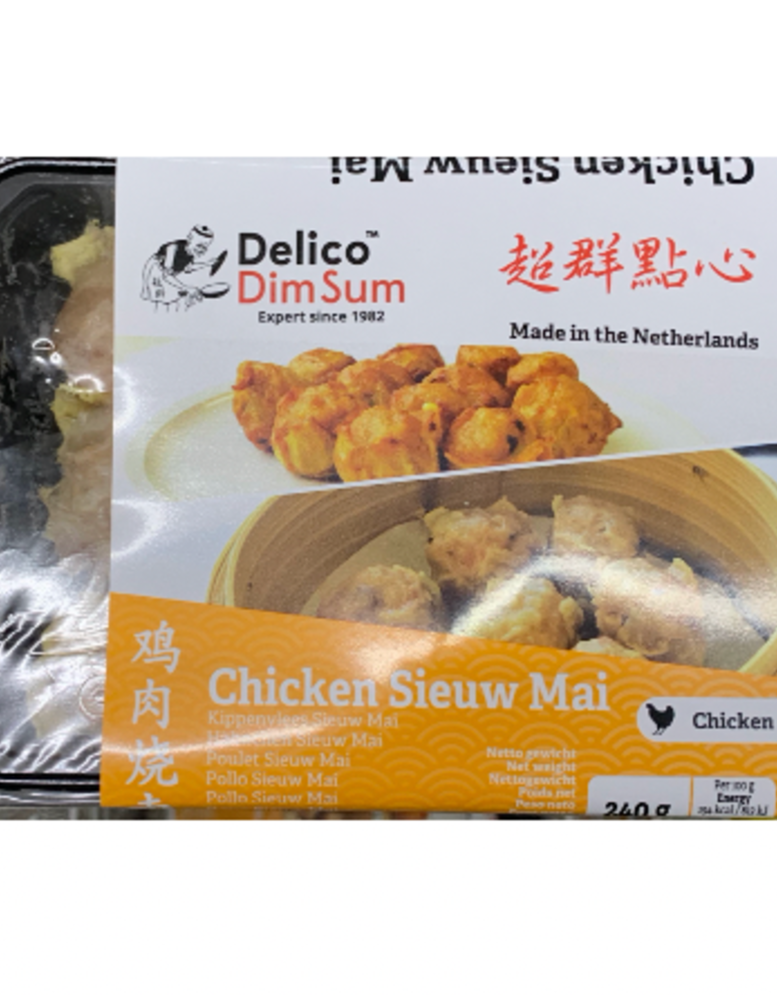 Delico Sieuw Mai Chicken 12 pcs 240gr Delico
