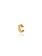 T.I.T.S. HEART EAR CUFF GOLD