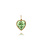 T.I.T.S. CRYSTAL HEART PENDANT PERIDOT