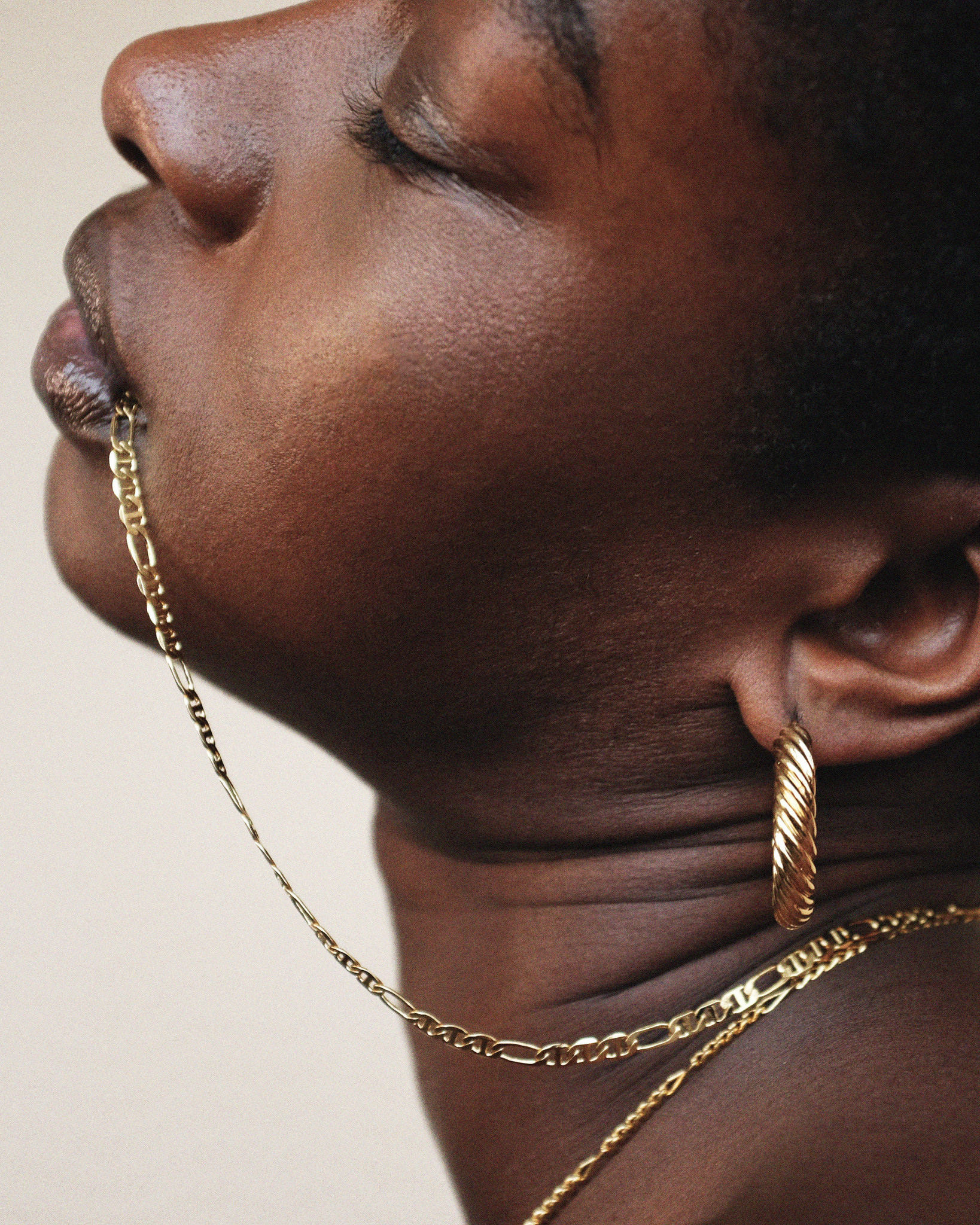 T.I.T.S. ANCHOR CHAIN NECKLACE