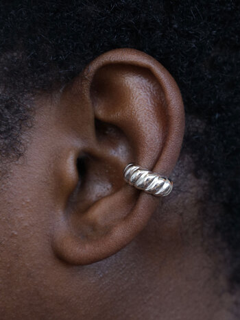 T.I.T.S. Croissant Ear Cuff Zilver