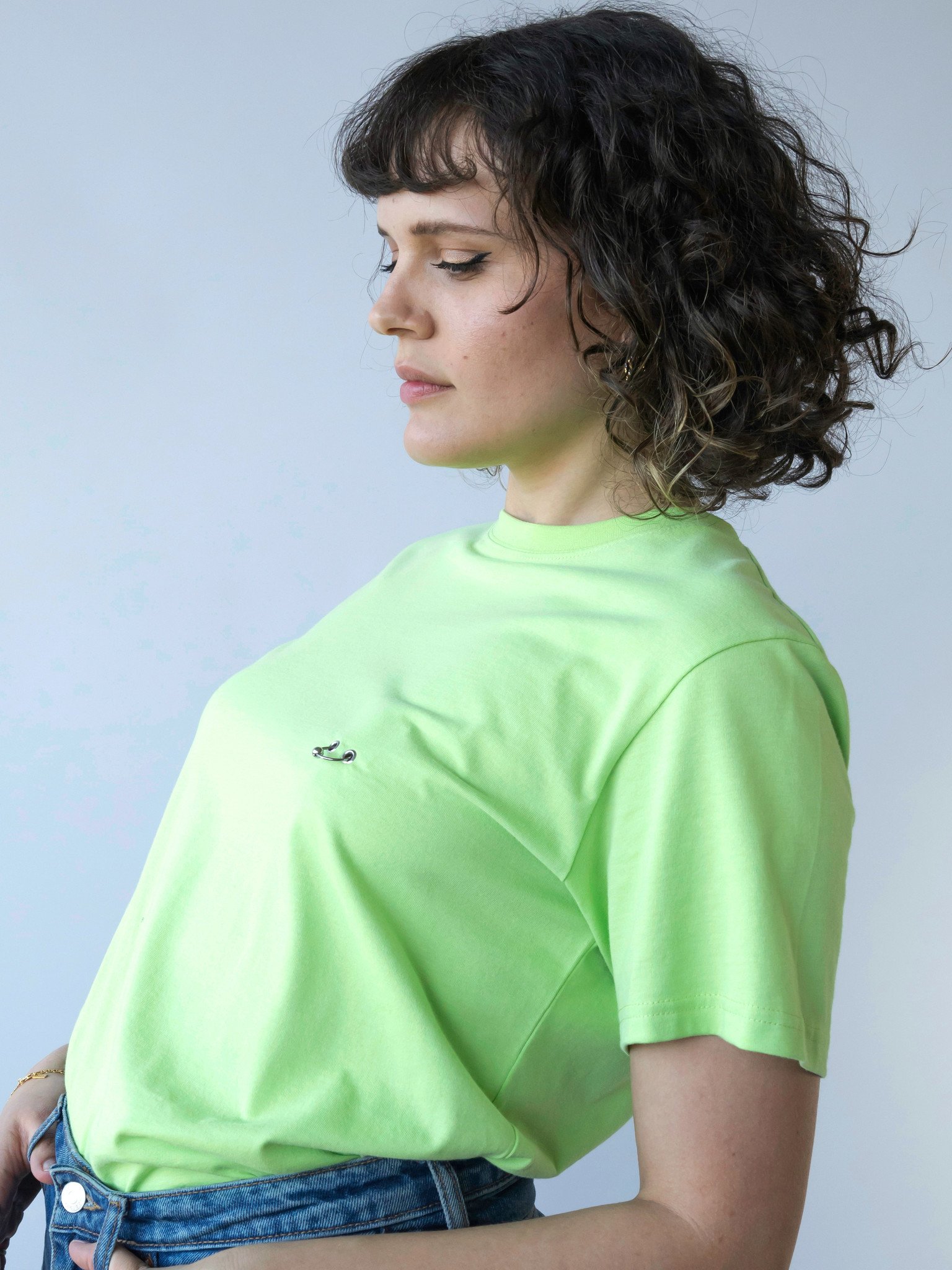 T.I.T.S. PIERCING T-SHIRT LIME