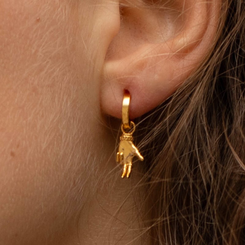 T.I.T.S. SELF-LOVE EARRING SILVER