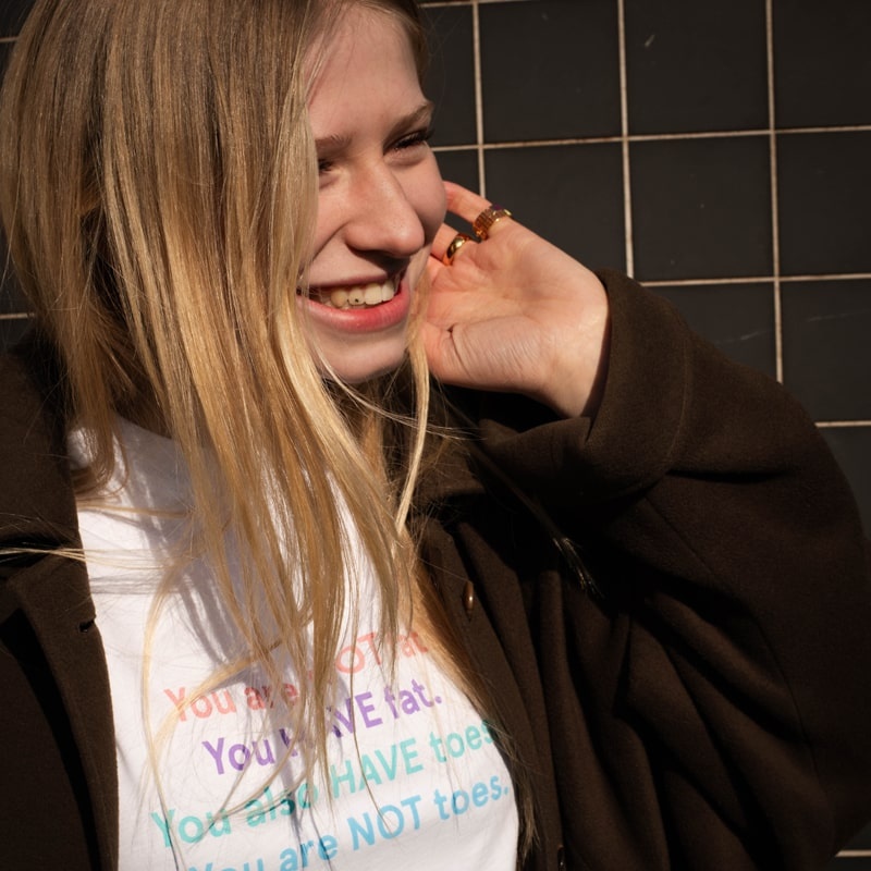 T.I.T.S. T-SHIRT You Are Not Toes White