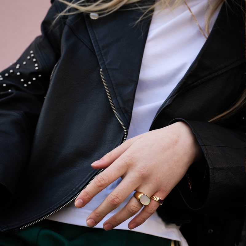 T.I.T.S. Grit Ring Power Gold Dark Purple