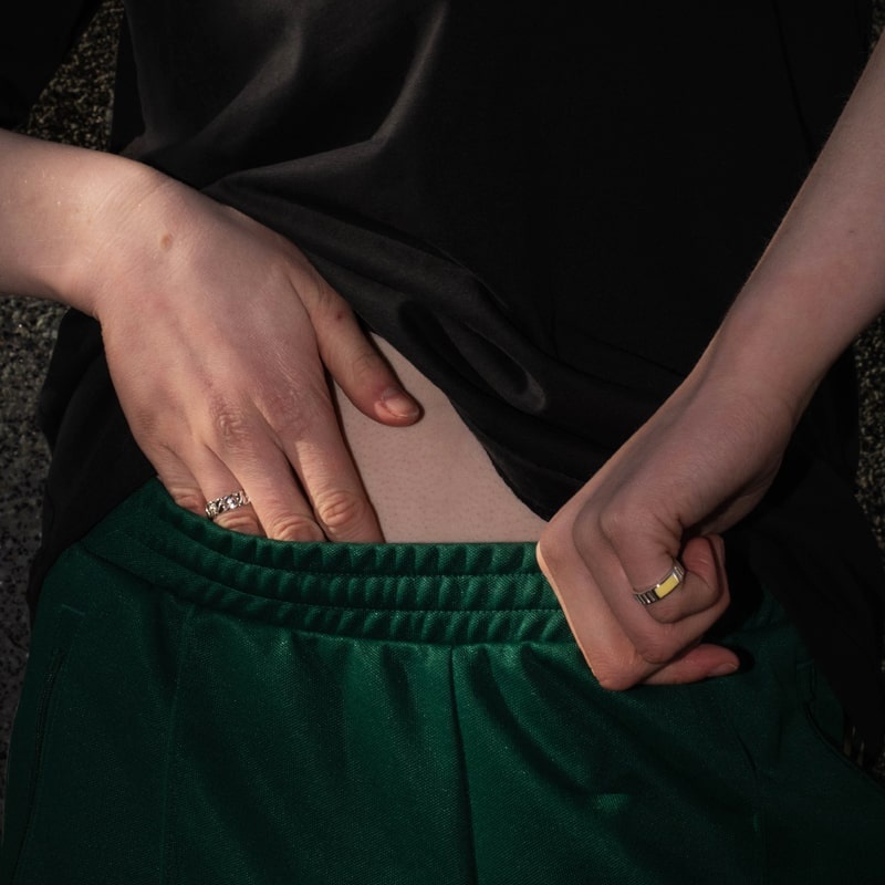 T.I.T.S. Grit Ring Self-Love Zilver Lila