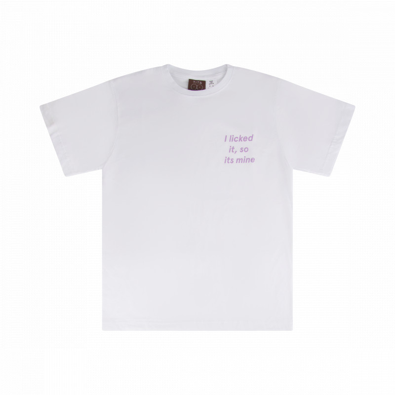 T.I.T.S. T-SHIRT I Licked It White