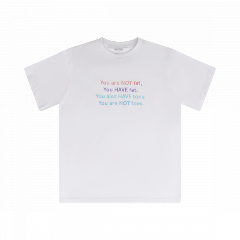 T.I.T.S. T-SHIRT You Are Not Toes White