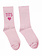 T.I.T.S. TITS LOGO SOKKEN - Roze
