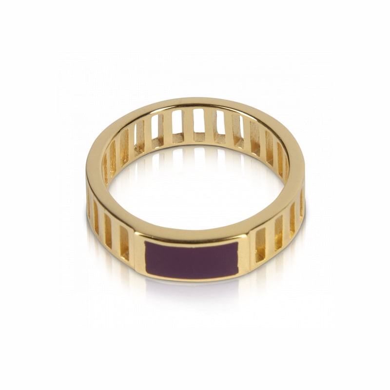 T.I.T.S. Grit Ring Power Gold Dark Purple