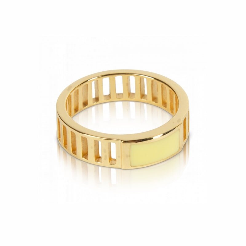 T.I.T.S. Grit Ring Joy Goud Zachtgeel