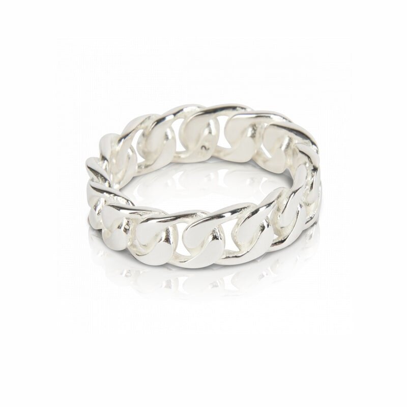 T.I.T.S. Chain Ring Silver