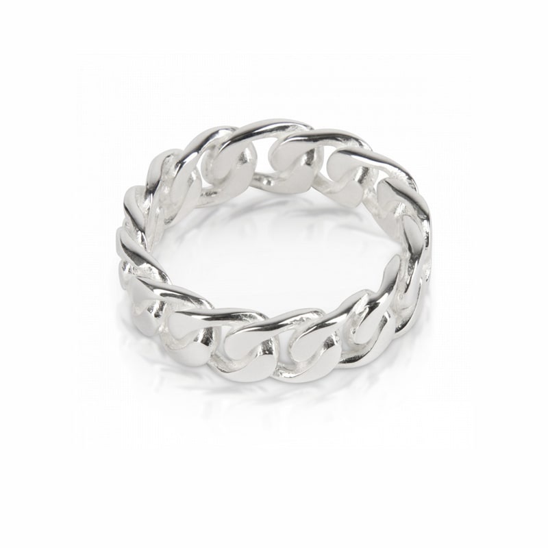 T.I.T.S. Chain Ring Silver