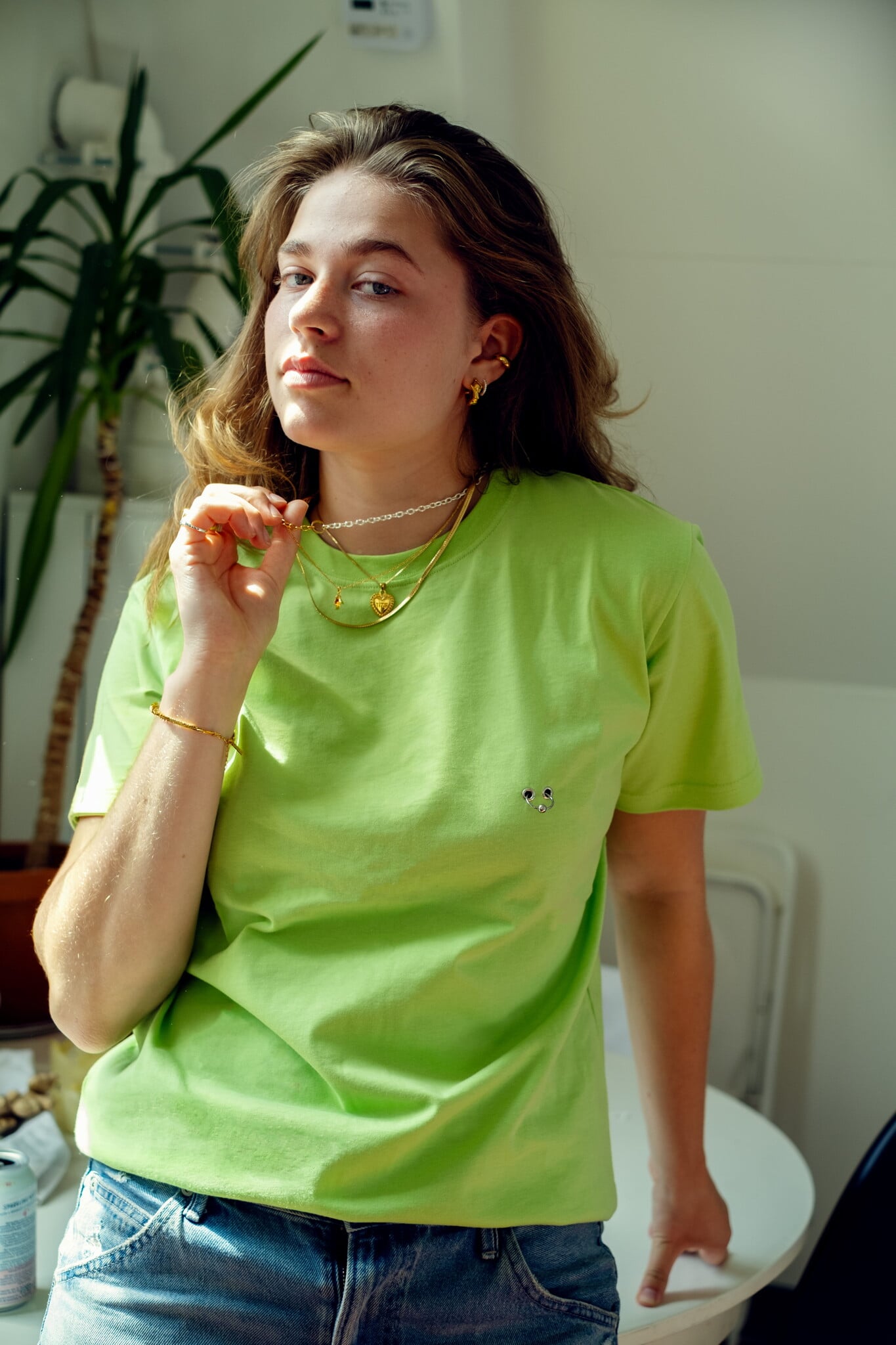 T.I.T.S. Piercing T-Shirt Lime
