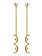 Boobelle pearl earring chain long