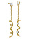 Boobelle pearl earring chain short