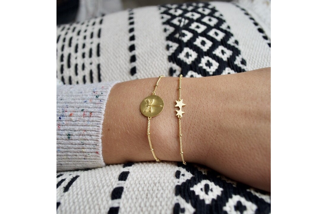 flying gold armband