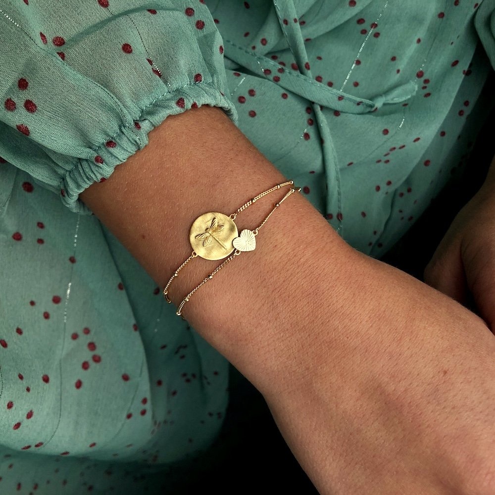 flying gold armband