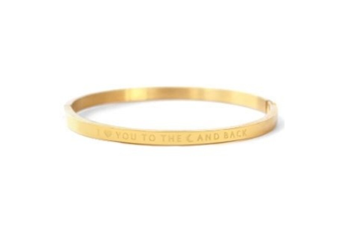 BANGLE "I LOVE YOU TO THE MOON AND BACK"