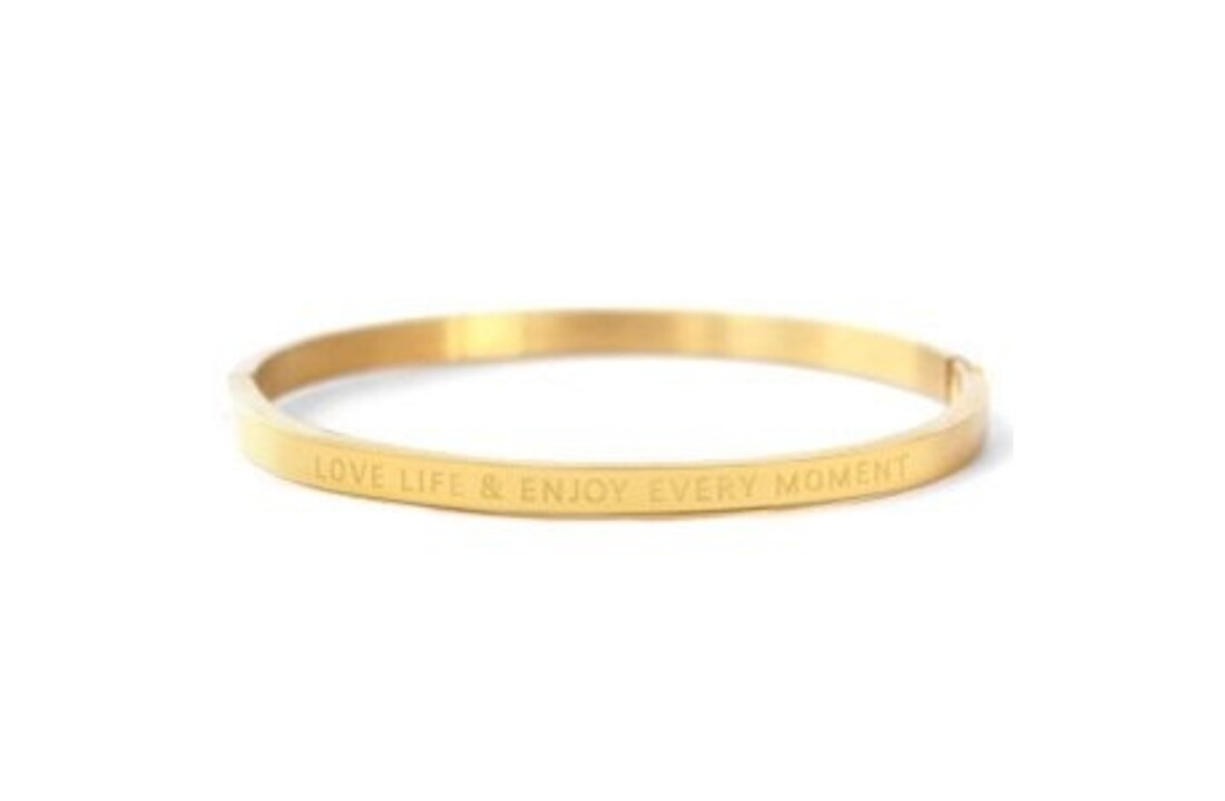 BANGLE "LOVE LIFE & ENJOY EVERY MOMENT"