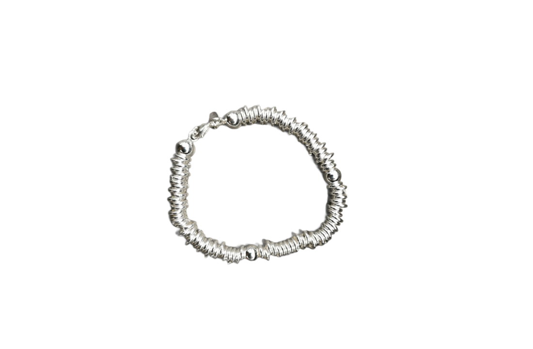 Fijne zilveren armband