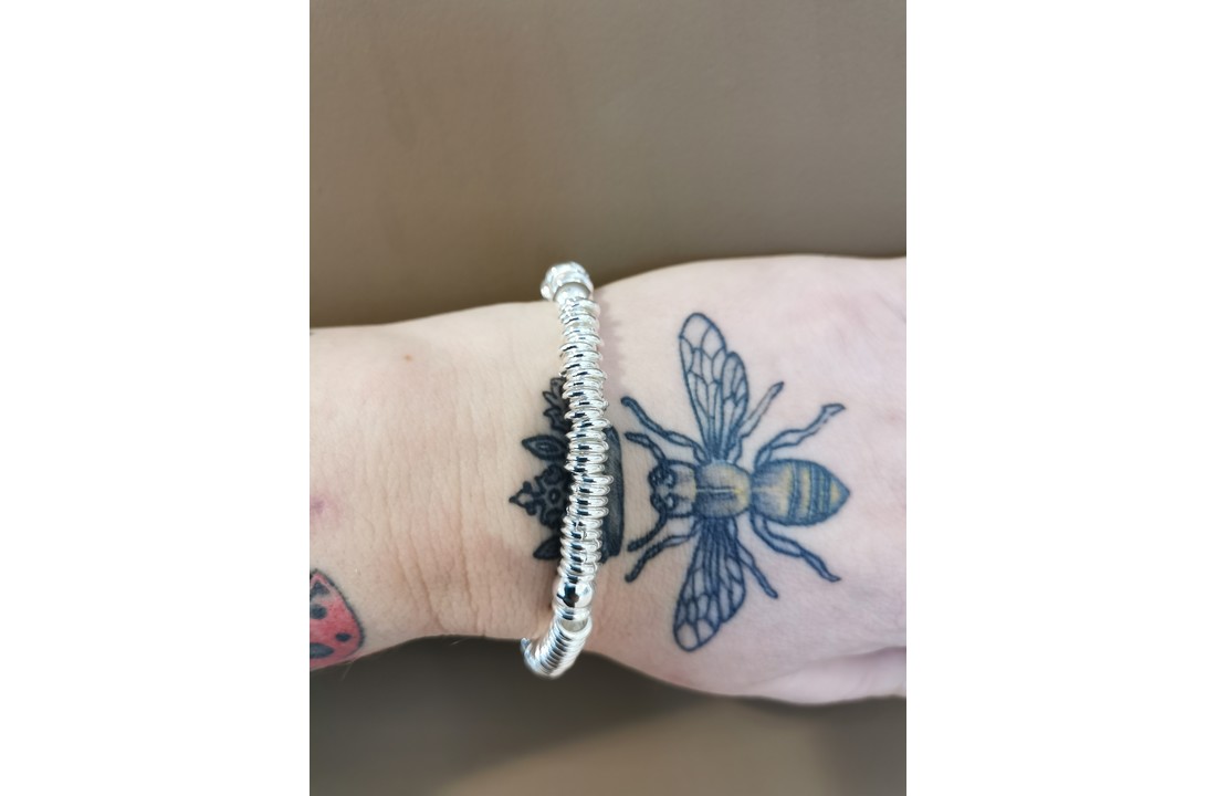Fijne zilveren armband