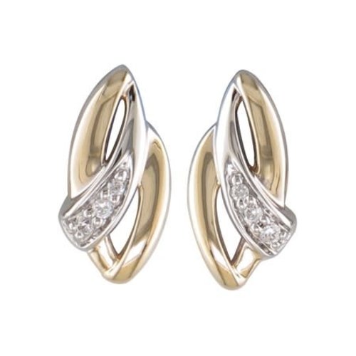 athos Oorstekers goud 18kt JA3896 0.04Ct athos Oorstekers goud 18kt JA3896 0.04Ct