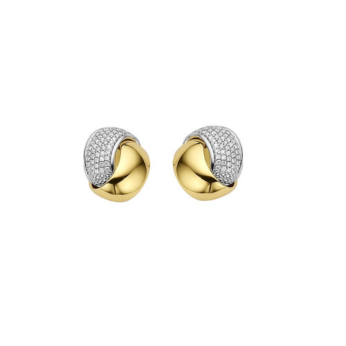 Beheyt Oorstekers goud 18kt 060714/A Beheyt Oorstekers goud 18kt 060714/A
