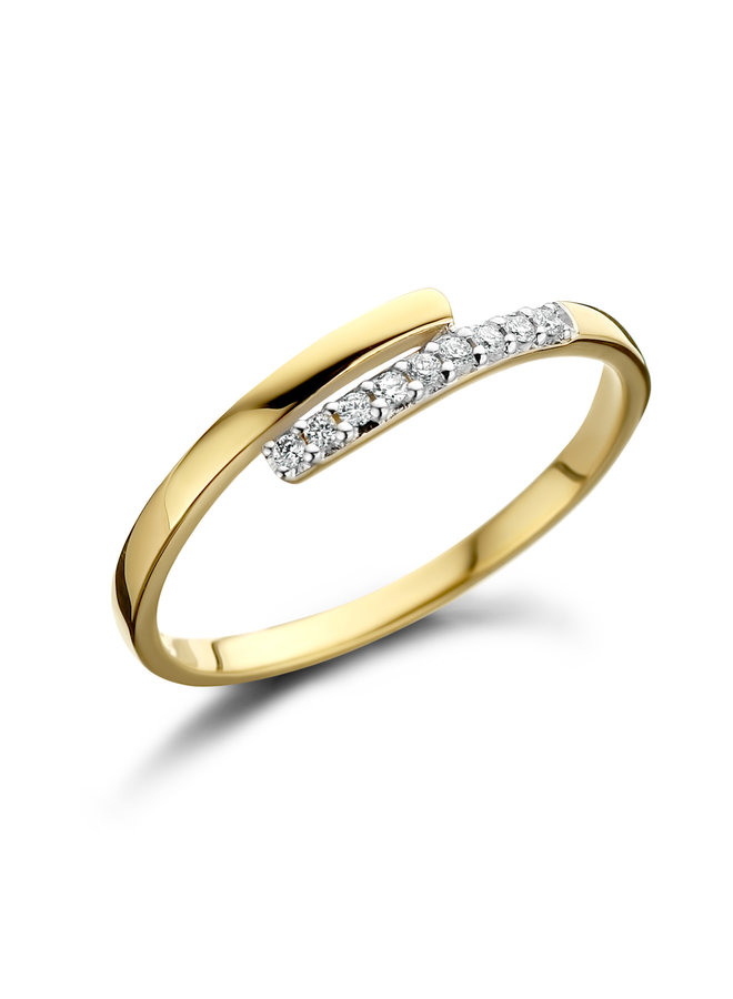 Ring Goud 18kt 061188/A 0.06Ct