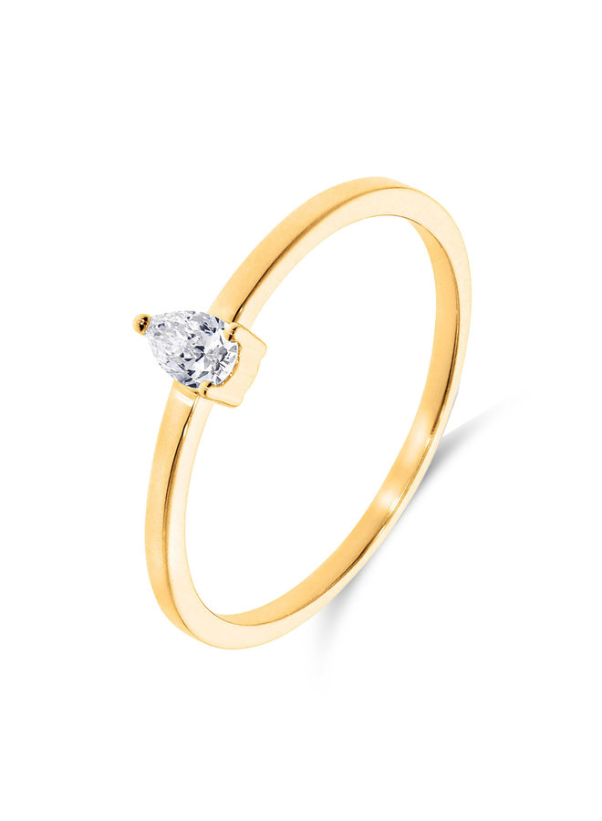 Ring goud 18kt 063817/A/33 0.15Ct