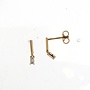 Oorstekers goud 18kt 063653/A 0.23Ct