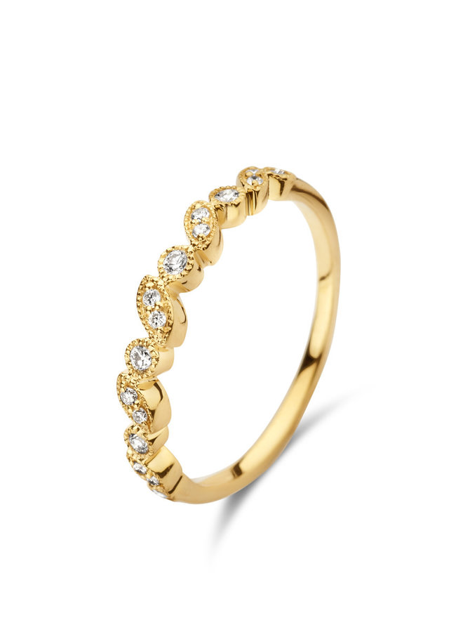 Ring goud 18kt 064321/A 0.17Ct