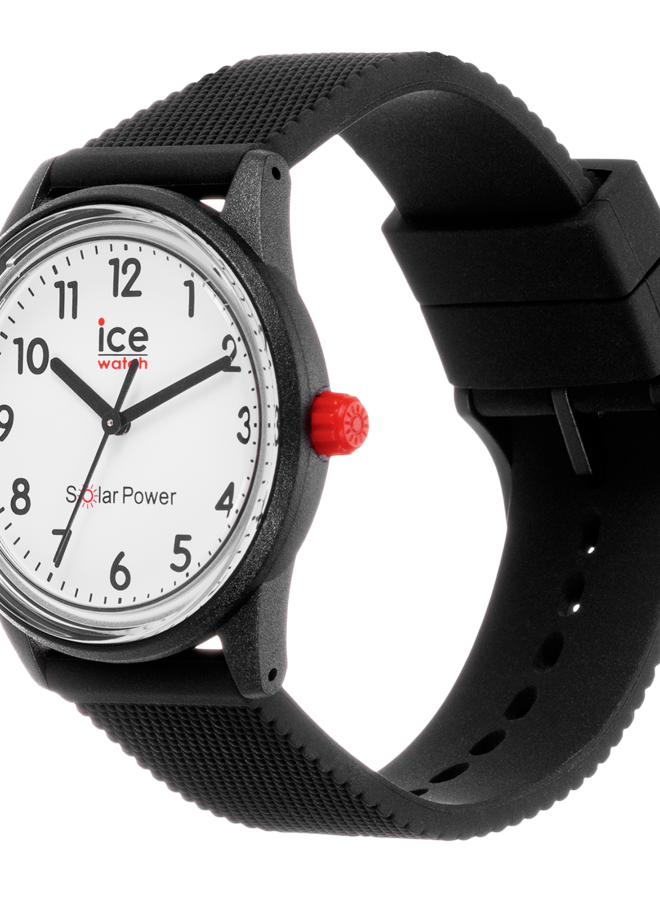 Ice Watch 018478 Ice Solar Power Black White Numbers S