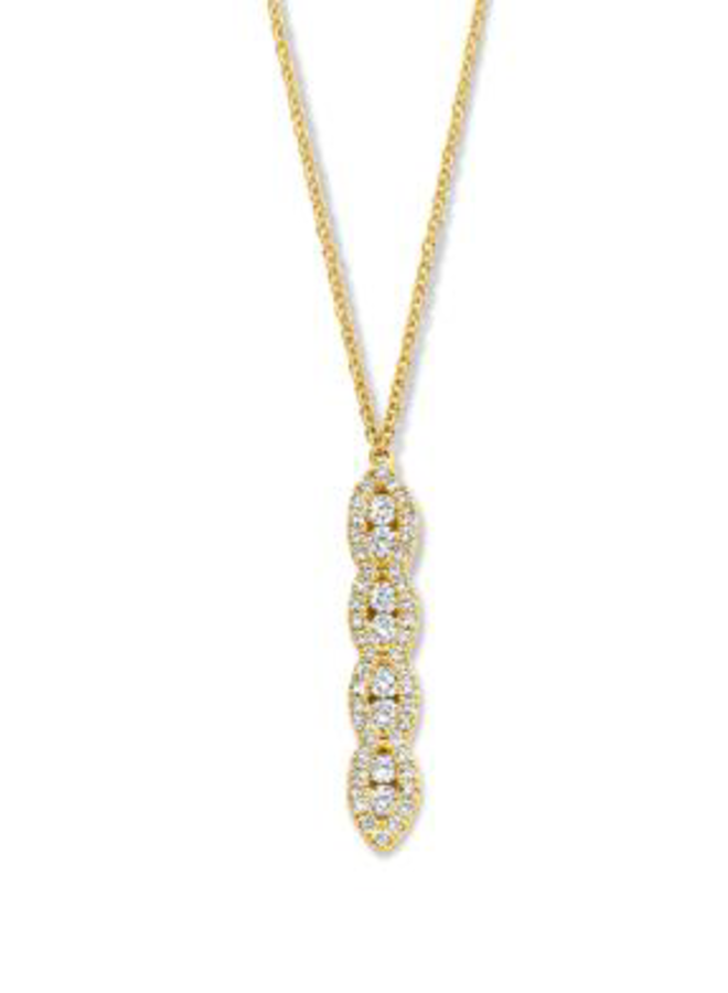 Collier 18kt Goud  065712 0.44Ct