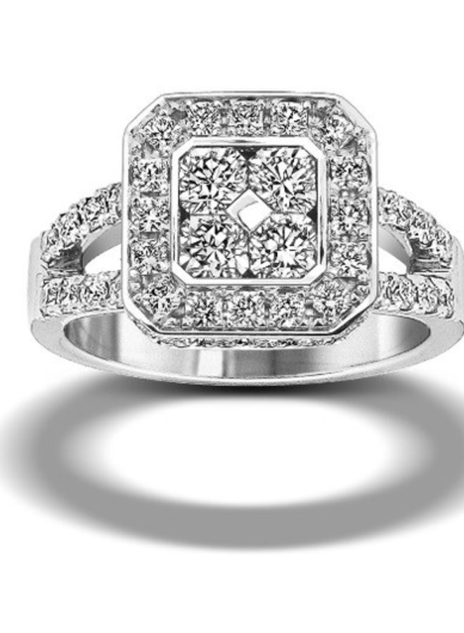 The Flanders Collection 152 DEF Si2 1.00+0.72Ct
