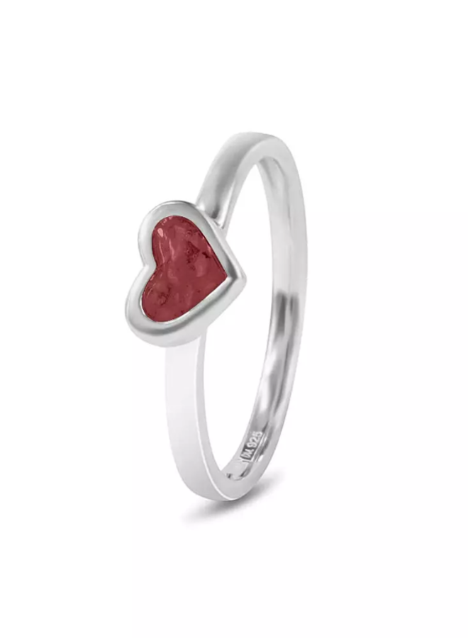 Silver ring Heart  RG011