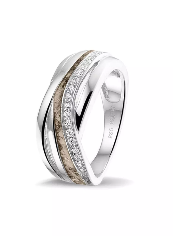 Silver ring Zirc  RG013