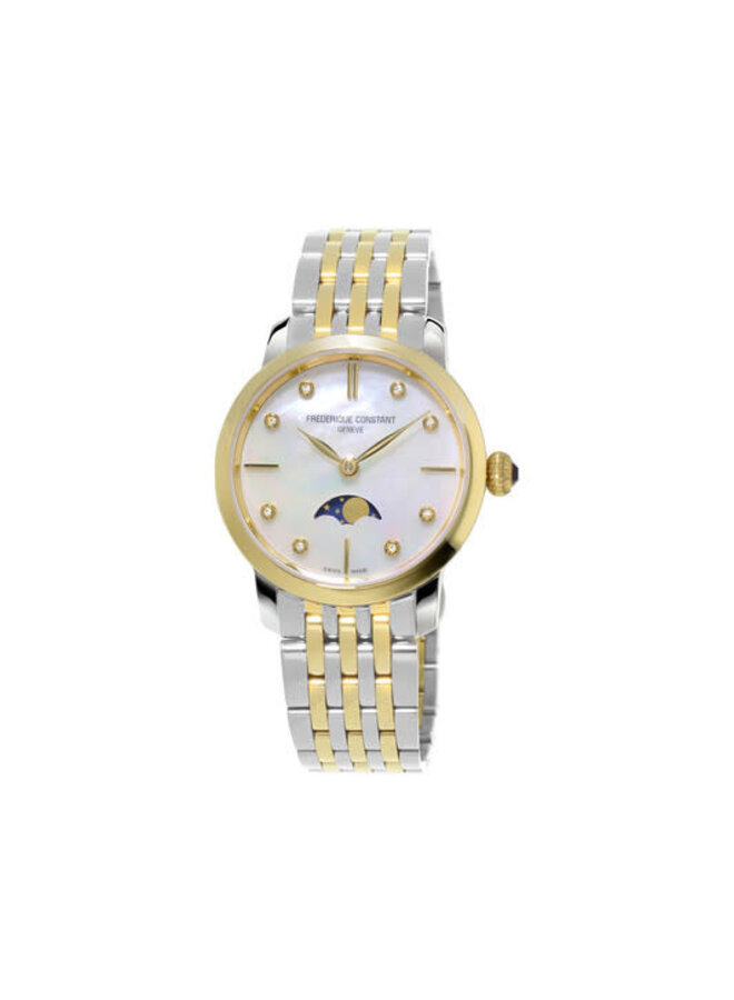 Frédérique Constant FC-206MPWD1S3B Classics Slimline Ladies Moonphase