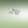LGD The lab grown diamond collection oorstekers LGD5 1.26Ct