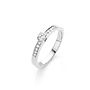 Ring goud 18kt 0.18Ct White Line RWL0028W G vvs1