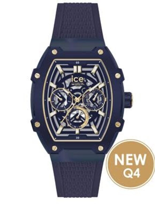 Ice Watch 024371 Ice Boliday Gold Blue Skel Steel M