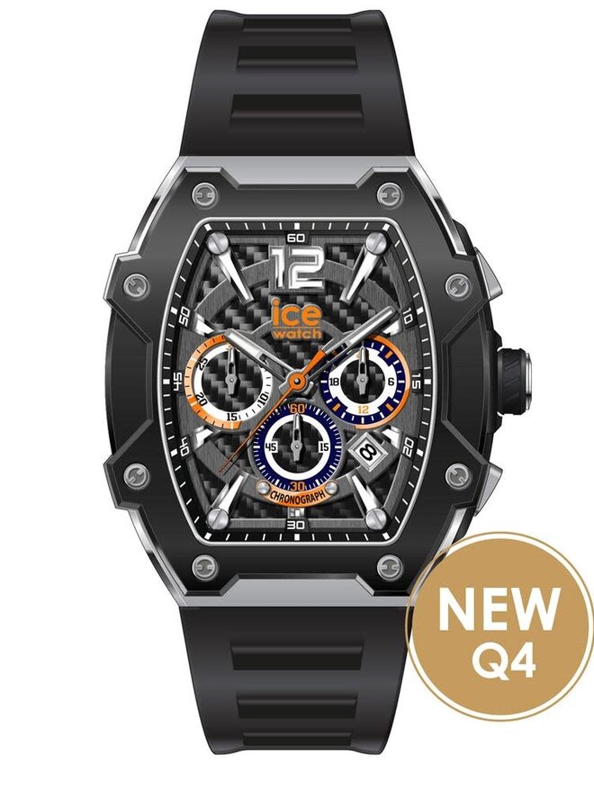 024363 Ice Boliday Black Silver Steel L