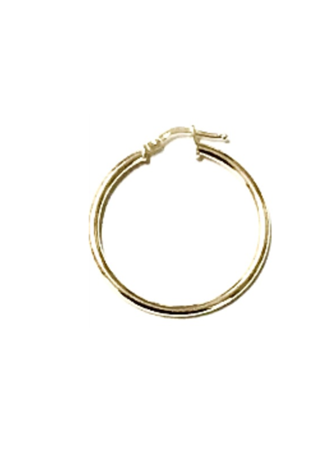 Creolen  30mm Goud 18kt